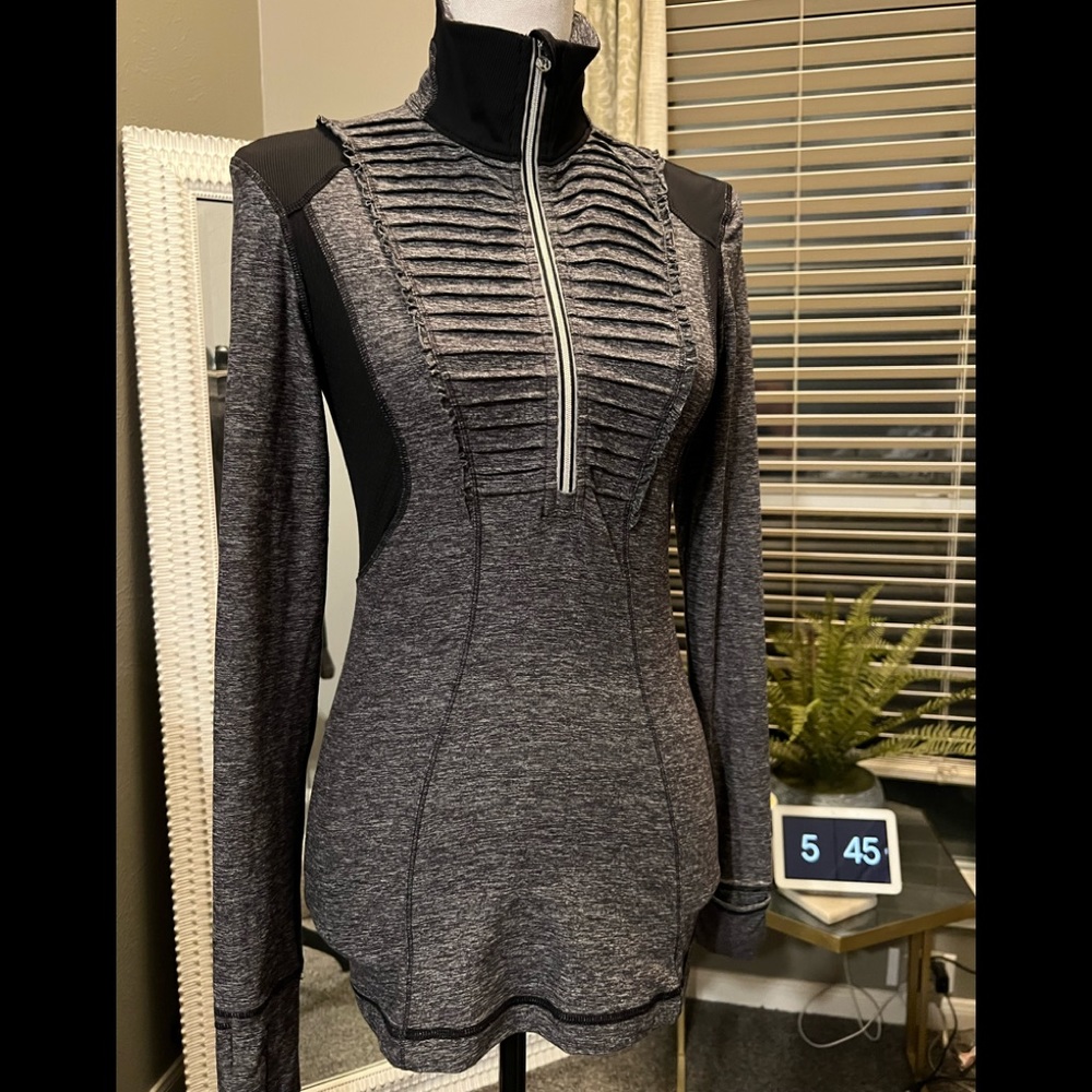 Lululemon Athletica Jackets & Coats | Lululemon Grey Running Jacket